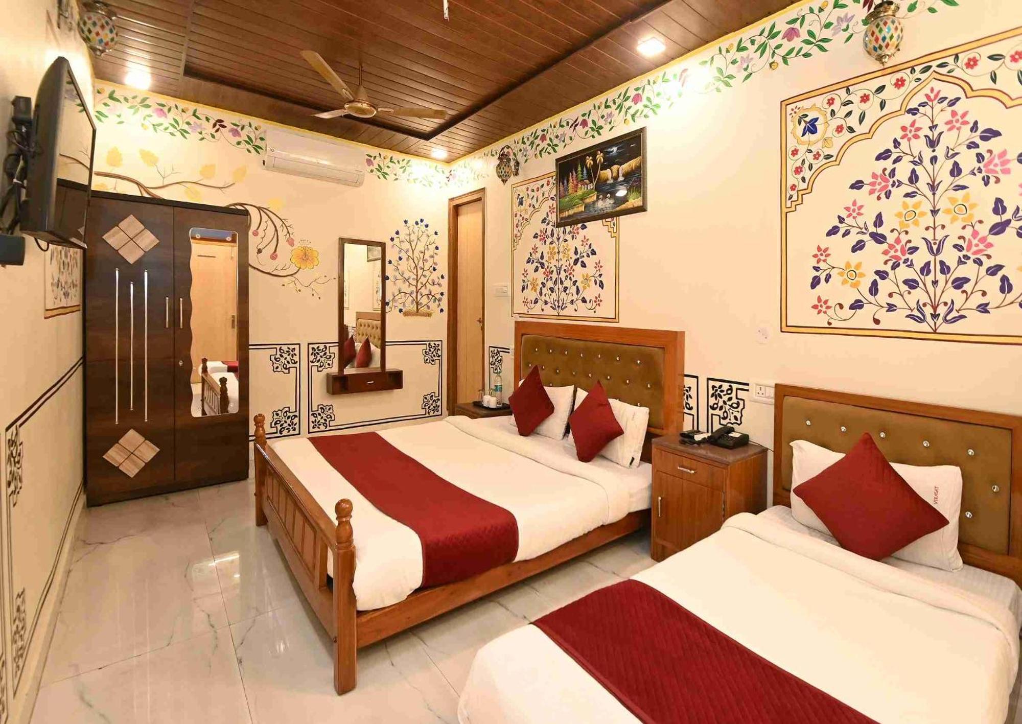 Virasat Mahal Heritage Hotel-Jaipur City Center 외부 사진